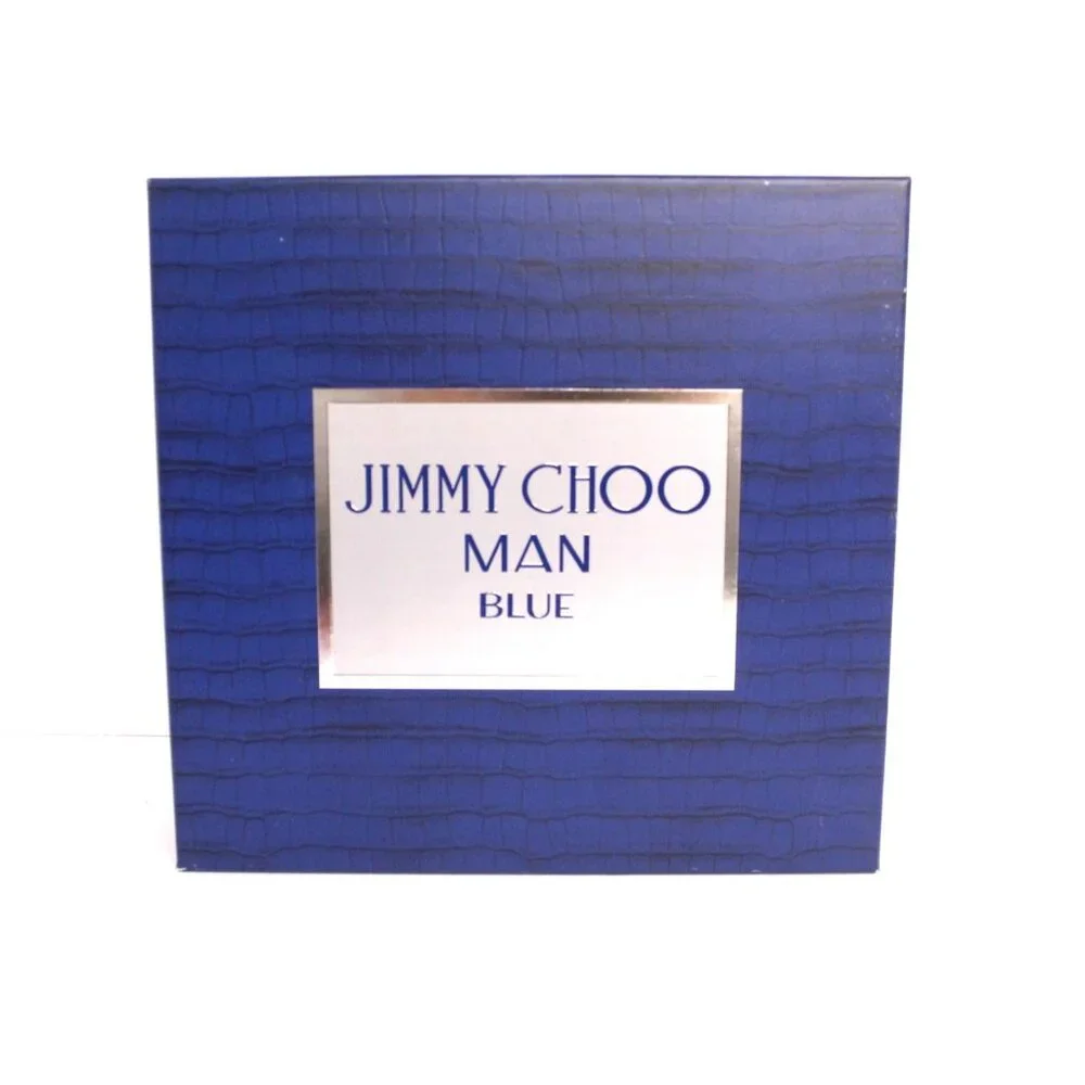Jimmy Choo Man Blue Interparfum 4 Piece Set Spray x 2, After Shave, Gel Unopened